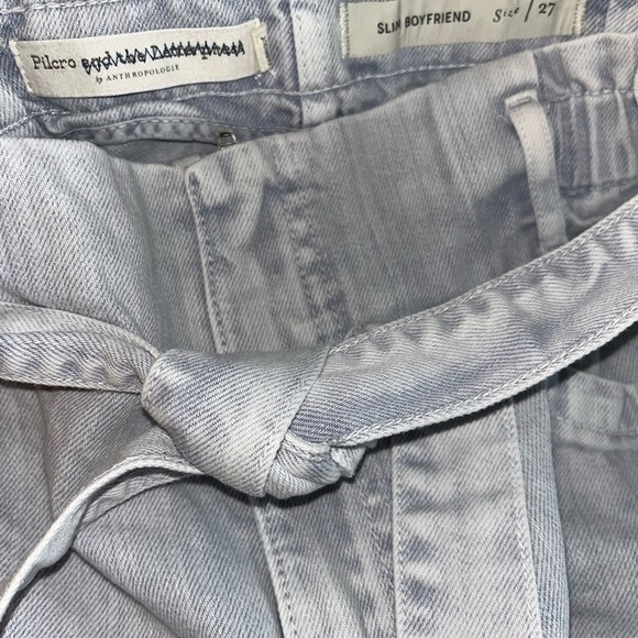 Anthropologie Pilcro Ultra High-Rise Acid Wash Denim Shorts size 27 - Picture 6 of 6